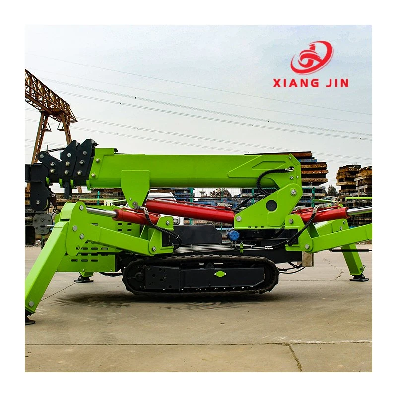 Small Space Working Spider Crane Small Crane Folding Outrigger Design 3tons Exported to Vietnam