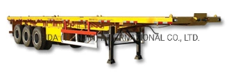 Utility Heavy Duty Ships Container Transport Flatbed Truck Semi Trailers