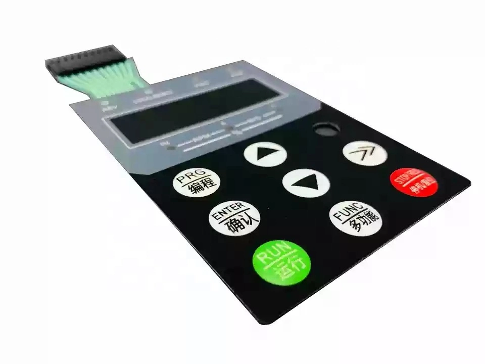 Kundenspezifischer Keypad-Schalter Mit Metallmembran Und Pet-Prägung