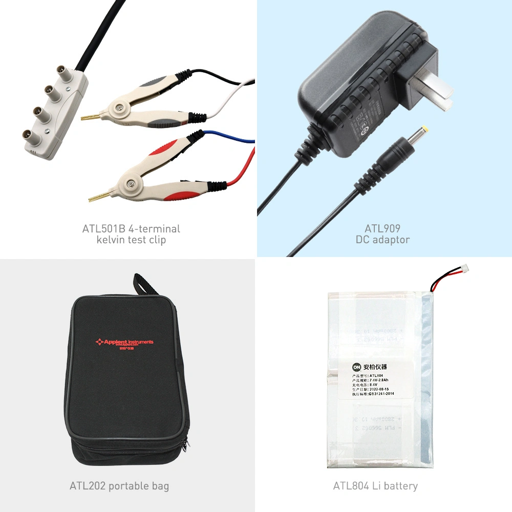 60V /3.3 Ohm Battery Testing Instruments Meters for UPS Online (AT525)