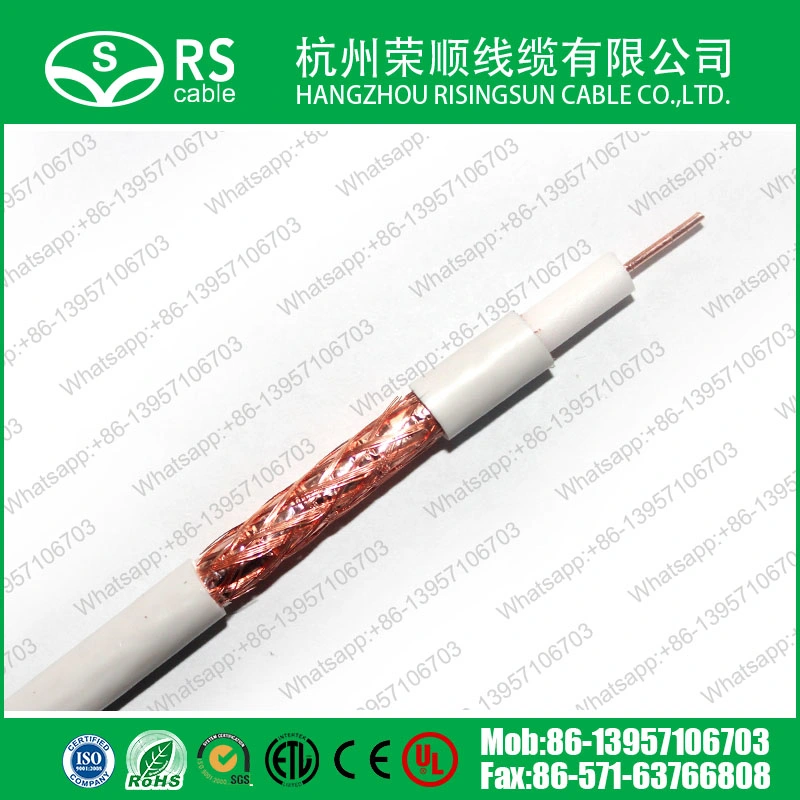 Digital Satellite Coaxial Cable with Cai Approved Sky HD / Wf100 / CT100