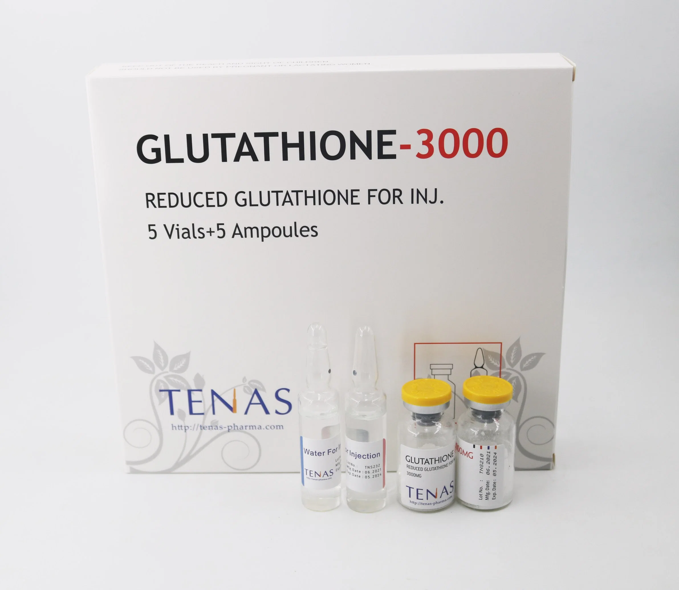 Glutathion réduit utilisé pour promouvoir la régénération cellulaire et le blanchiment et Soins de la peau