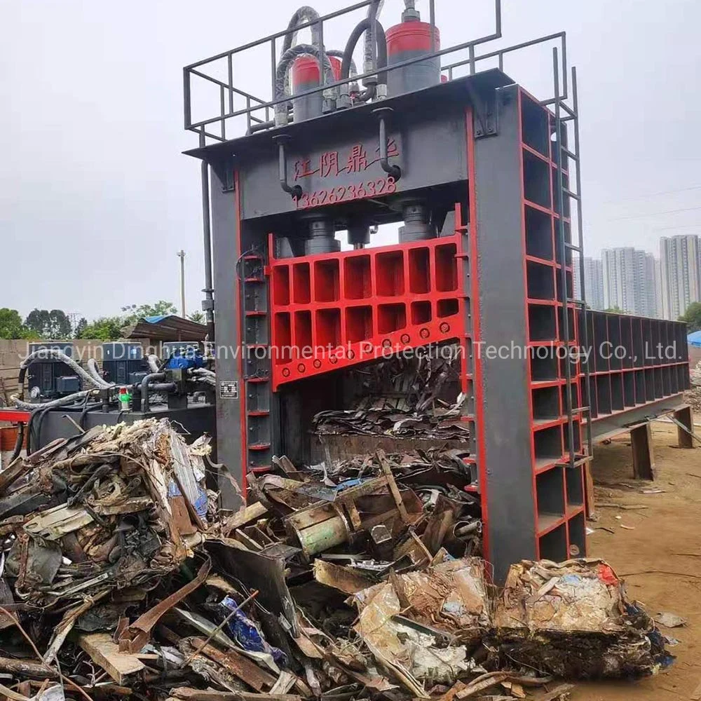 Cisaille hydraulique pour ferraille lourde (haute qualité) Machine à cisailles pour fer lourd.