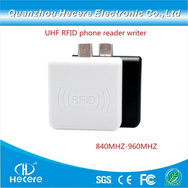 Portátil de alto desempenho 125kHz conectável livre RFID Contactless Mini-Reader Android Micro USB