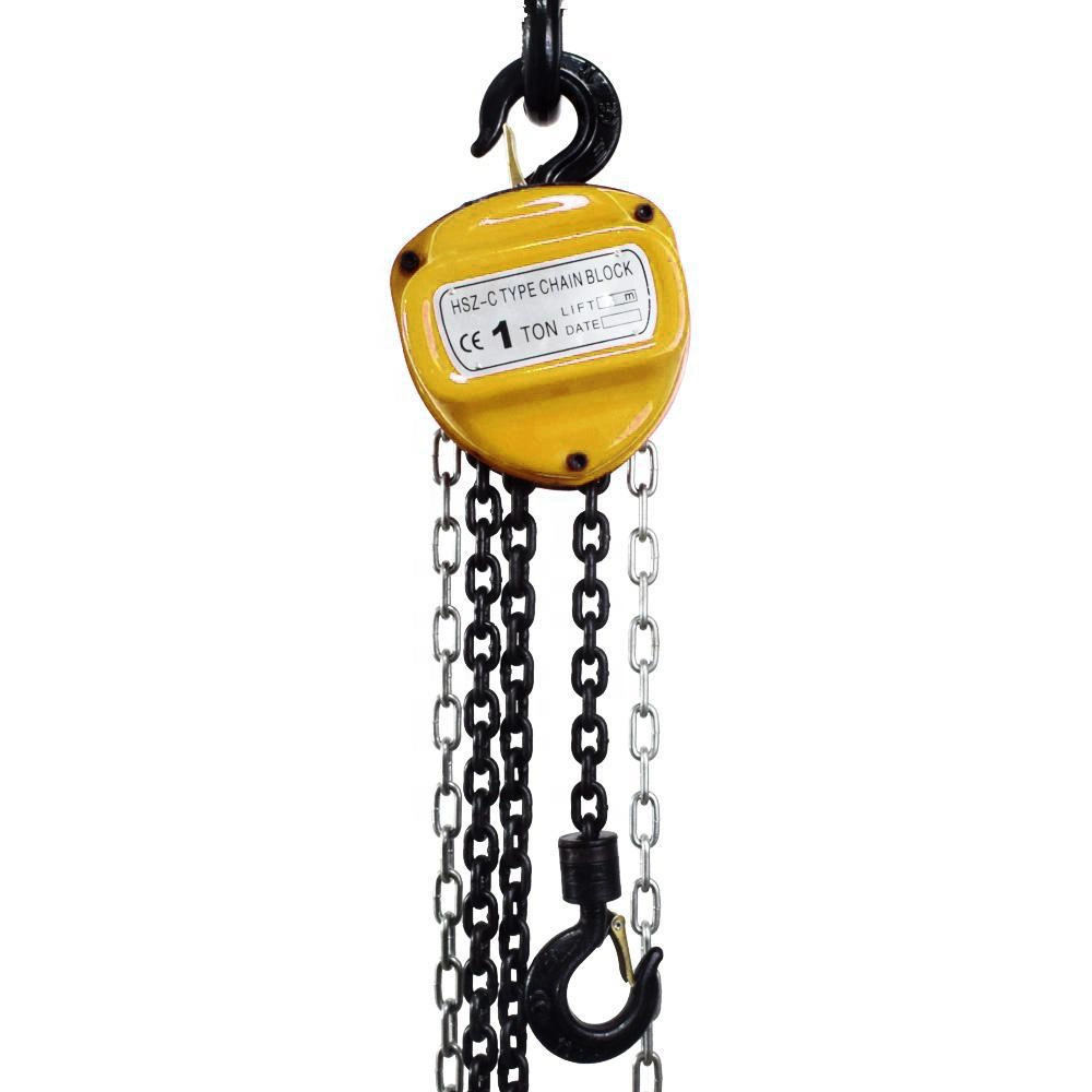 CE Certificate Lifting Equipment 5 Ton Manual Chain Block with Hook