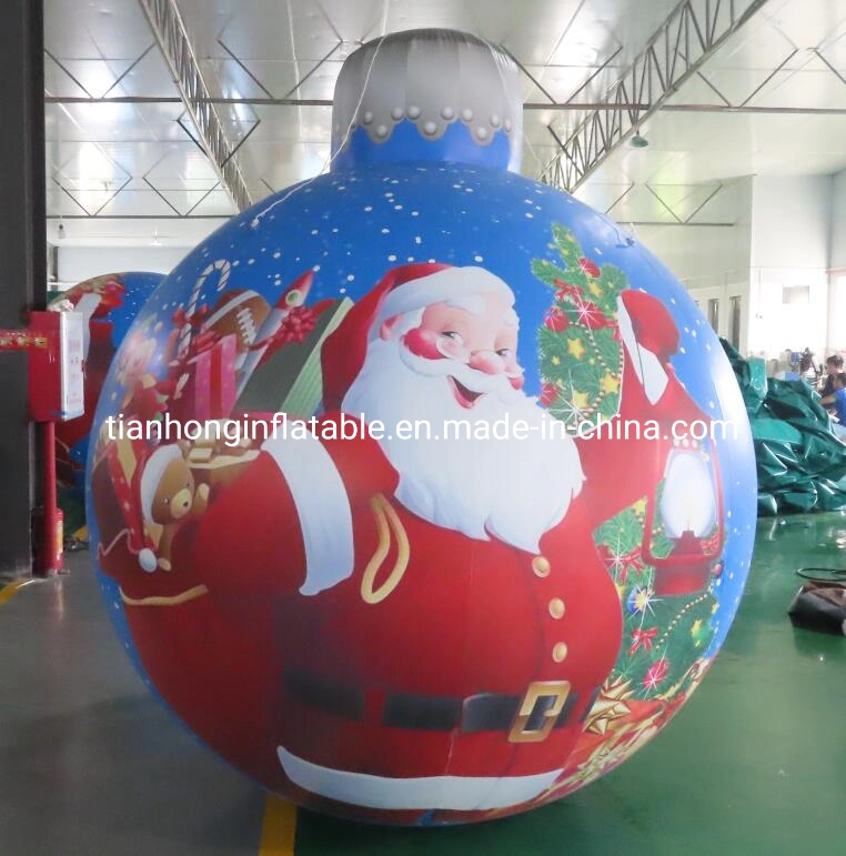 2m Globo decoración inflable de Navidad Helio globo