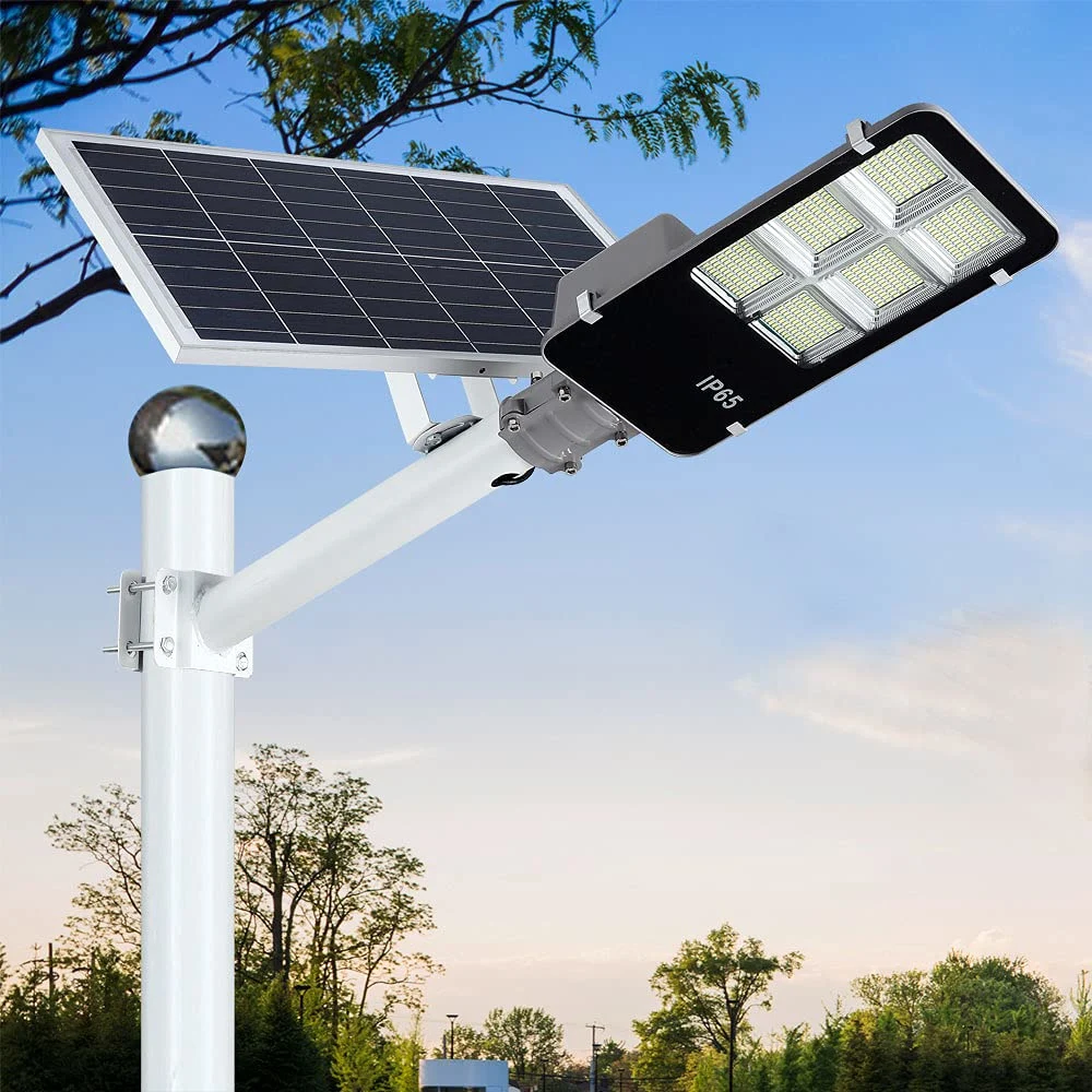 Lámpara de calle de panel solar LED de ahorro de energía para exteriores