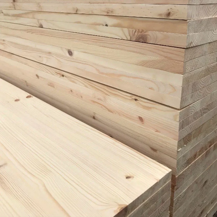 Factory Price Wood Lumber Sale Supply Solid Wood Chile Pine Edge Glued Panels