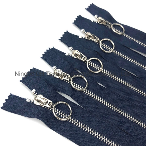 No. 5 Metal Zipper Closed-End Auto Lock for Garments/Shoes/Bags