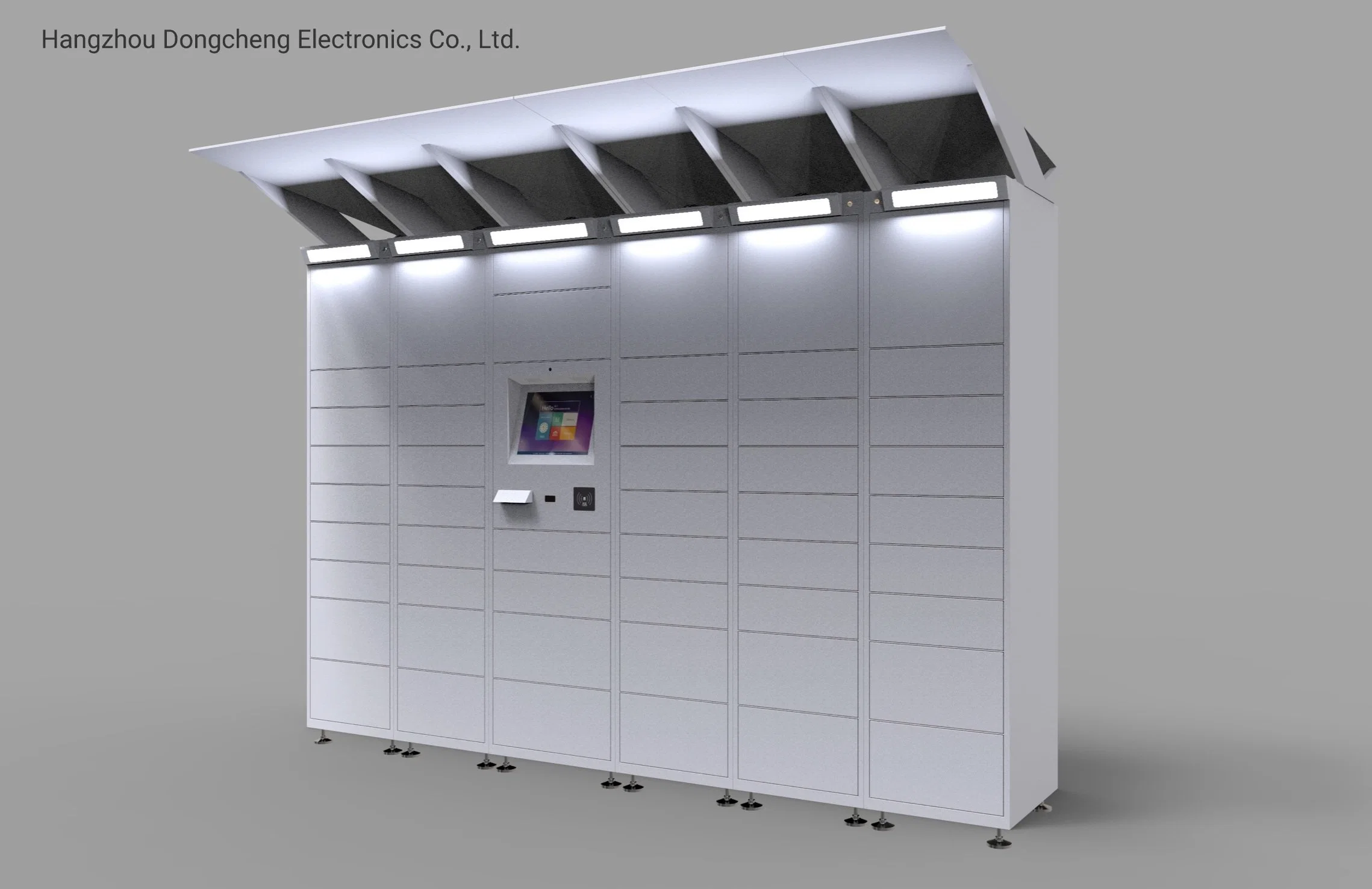 Intelligent Electronic Safe Qualitative Food Delivery Cabinet Locker with Safe UV Lights