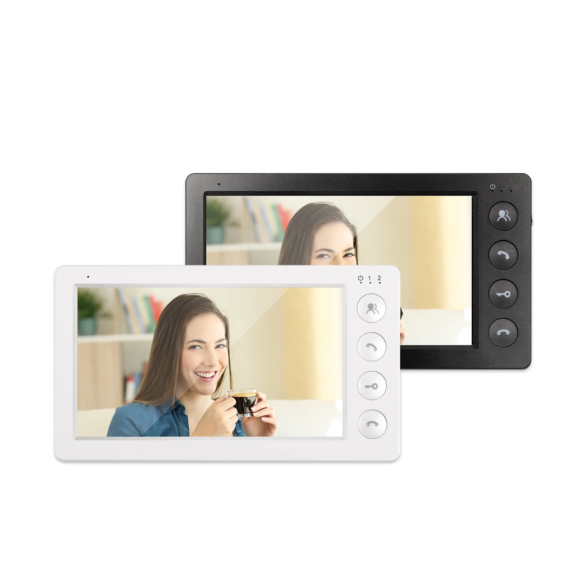 4 Wired Two Way Video Intercom System Cheap Video Door Phone with Night Vision