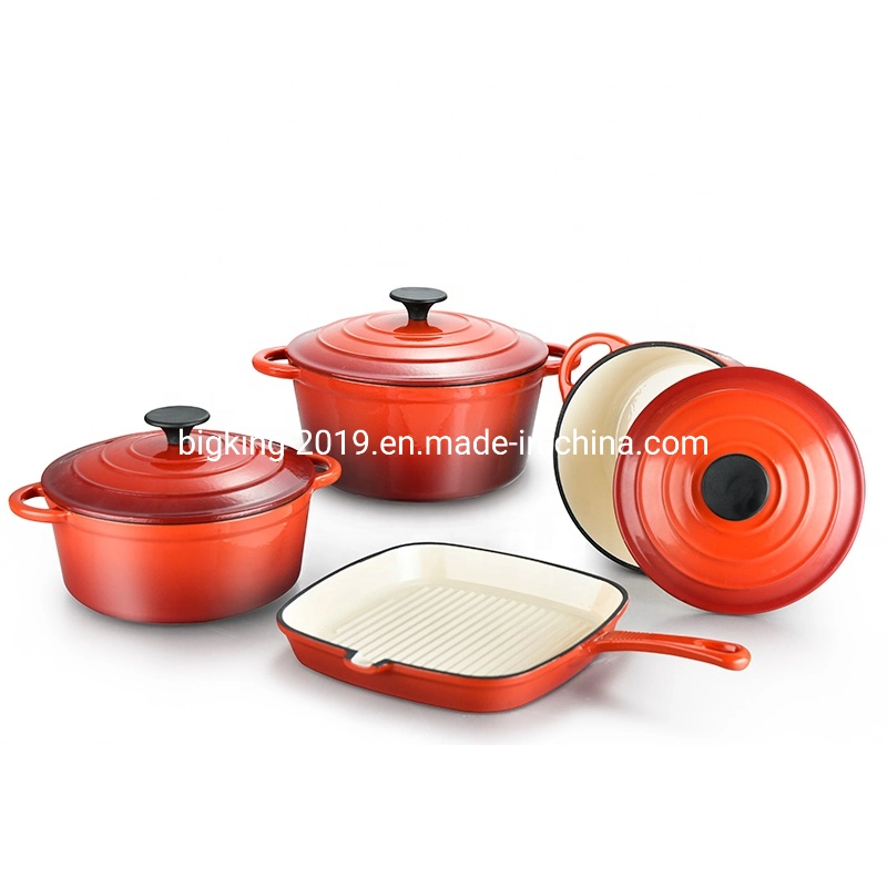 New Type Top Sale Popular Product Cookware Sets Enamel