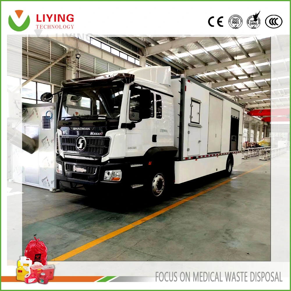 Professional No Waste Water Produced Medical Waste Disposal Equipment Vehicle