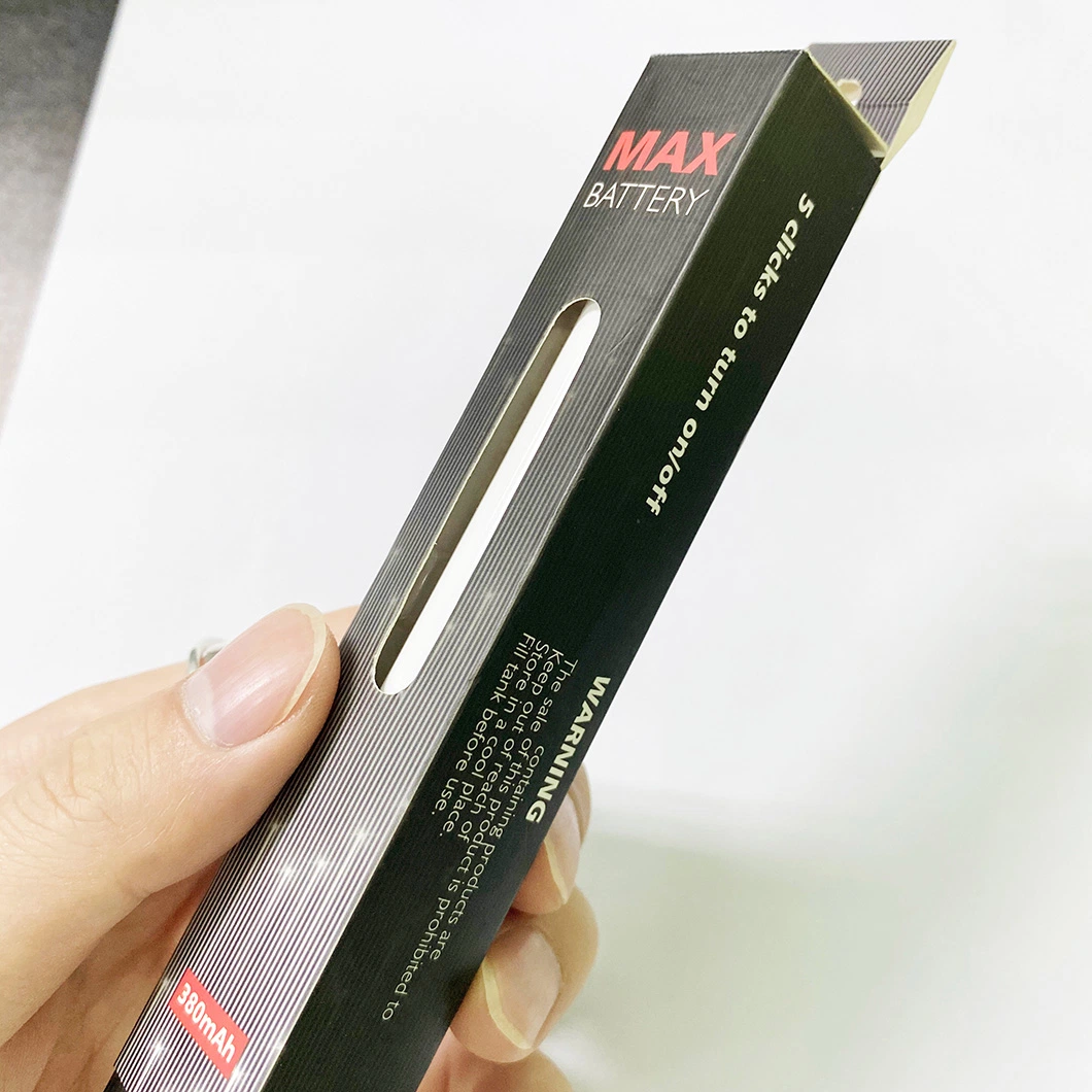 خرطوشة أحادية القطعة خالية من حز واحد Itsuwa Max Battery ax vaporizer 510 Thread