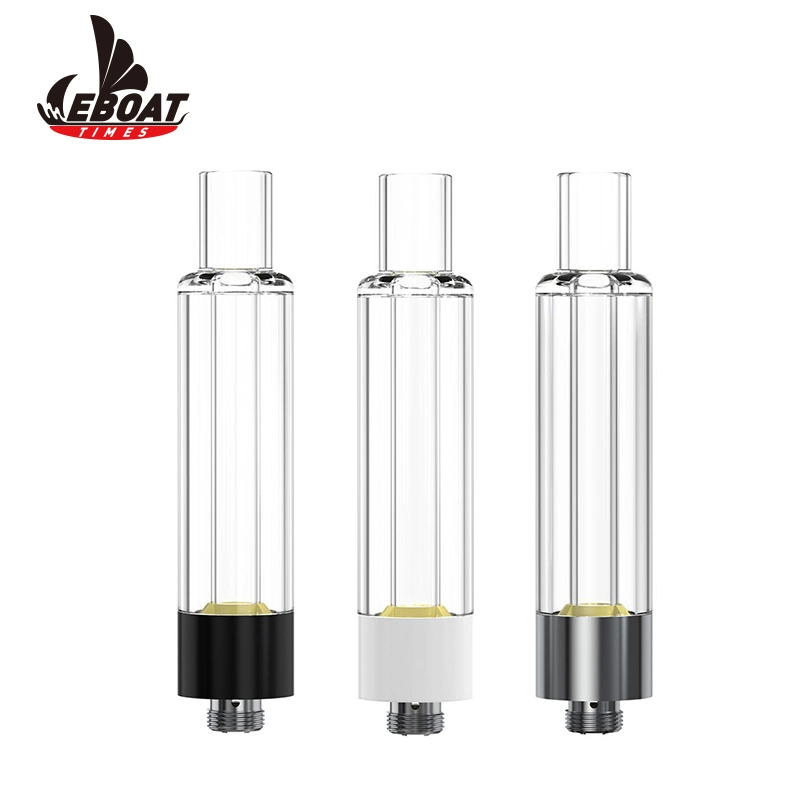 El vaporizador de aceite vacíos cartuchos recargables 1,0G 2,0G de la bobina de cerámica de vidrio de cartucho de Vape