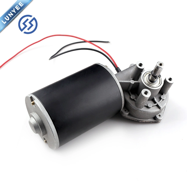 12V/24V 80W/90W/100W Reversible Turbine DC Reducer Copper Turbine Shutter Motor 220/250rpm