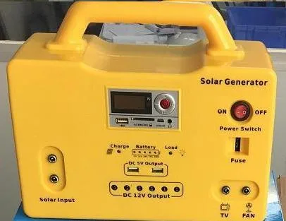 60W Pay Go Portable Solar Power Generator System for Freezer Box