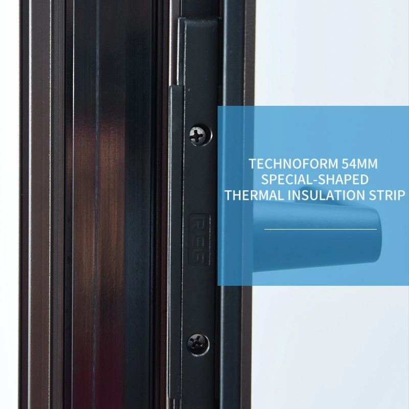 Northtech Window Thermal Break Casement Tilt & Turn Aluminum Profile Windows