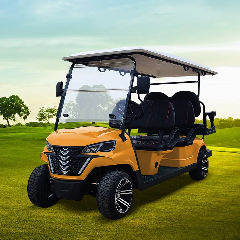 Grossiste 4+2 places Forge personnalisé G4+2 Chariot de golf électrique voiturette de golf