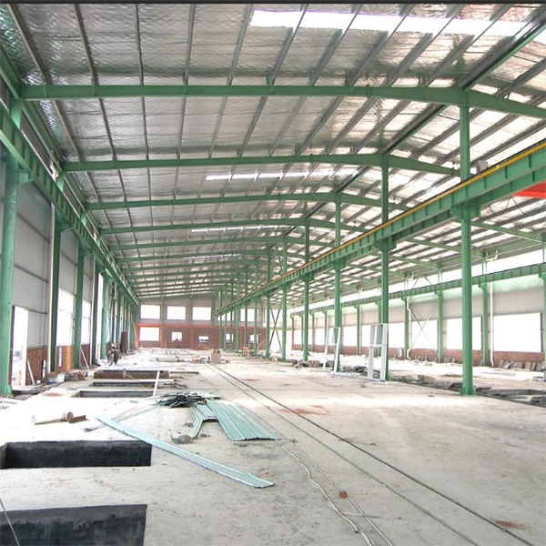 Prefabricated House Metal Frame Warehouse Building Garage Steel Structure