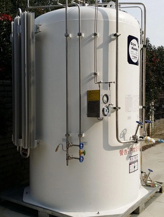 5m3/ 5000L/ 5000liter Microbulk Gas Delivery System for Lox Lin Lar LNG Lco2 Storage Tanks