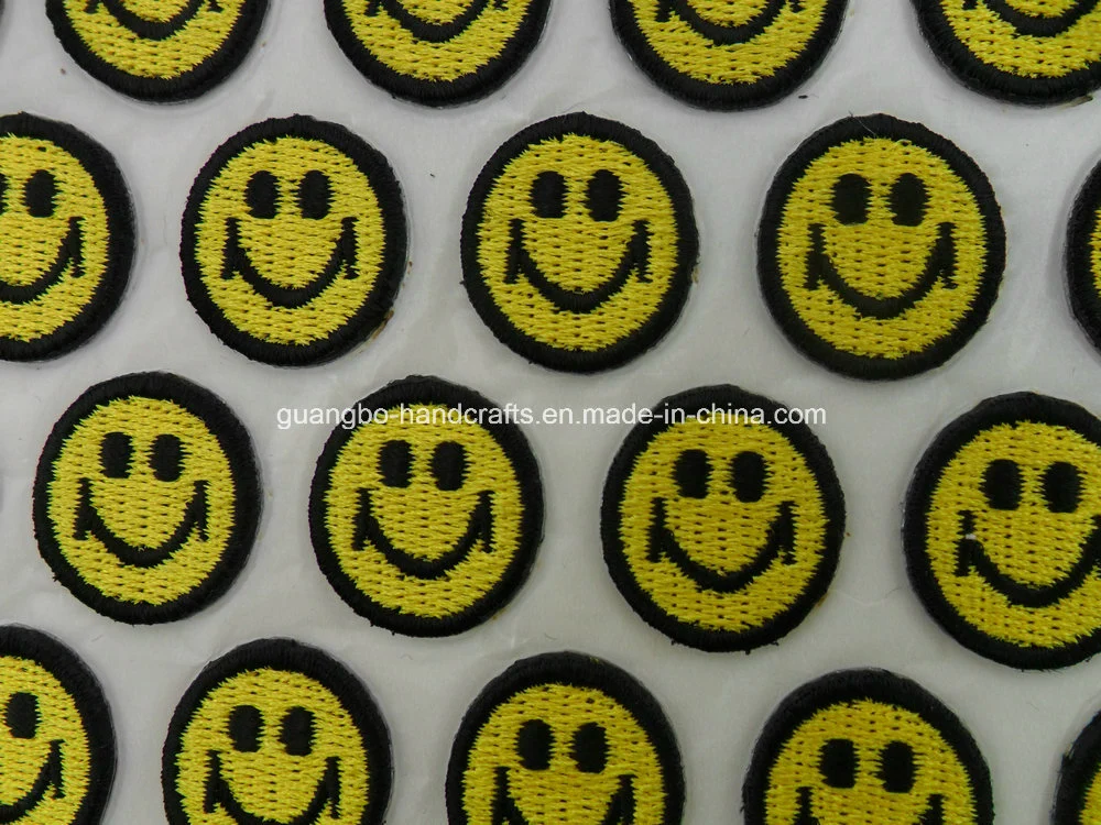 Promotional Souvenir Gift Embroidered Patches Selfadhesive Embroidery Badge Sticker