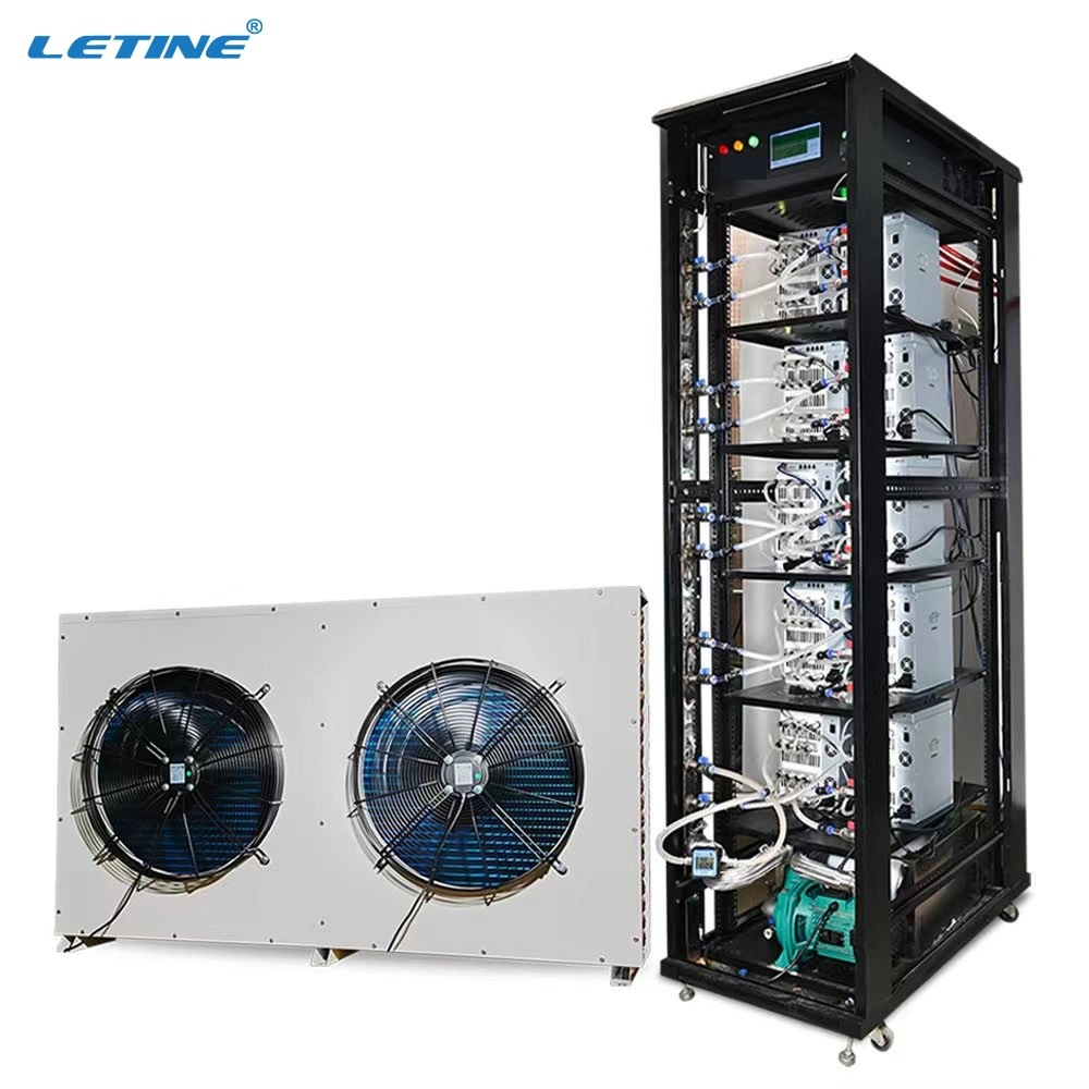 Smart Water-Cooled Cabinet for S19PRO+ Hydro M53s 290t 292t Liquid Cooling Cabinet