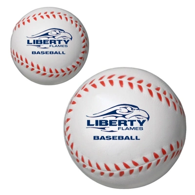 Wholesale/Supplier PU Foam Toys Customizable Promotional Stress Ball Red Baseball Shape