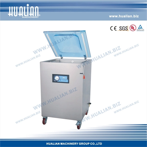 Hvc-510F/2A Hualian Gas-Flushing Certificación CE Hualian vacío de alimentos la carne de la máquina de sellado al vacío Envase/Embalaje/envase/embalaje la máquina