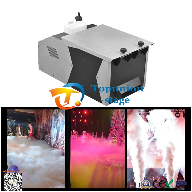 Theatre Art Performance film Television 3 000 W constant Dry Ice Effect Machine à fumer