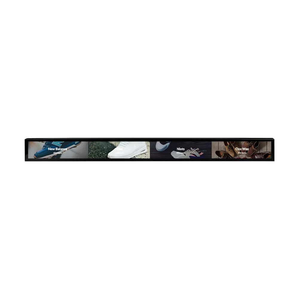 42 Inch High Brightness Video Shelf Indoor Retail Price Tag Digital LCD Shelf Display