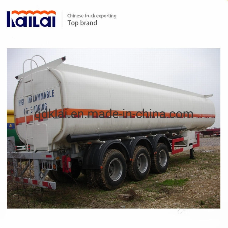 Kailai 3 Axles HOWO Truck Head 45000 Liters Oil Fuel Tank Trailer in Low Price