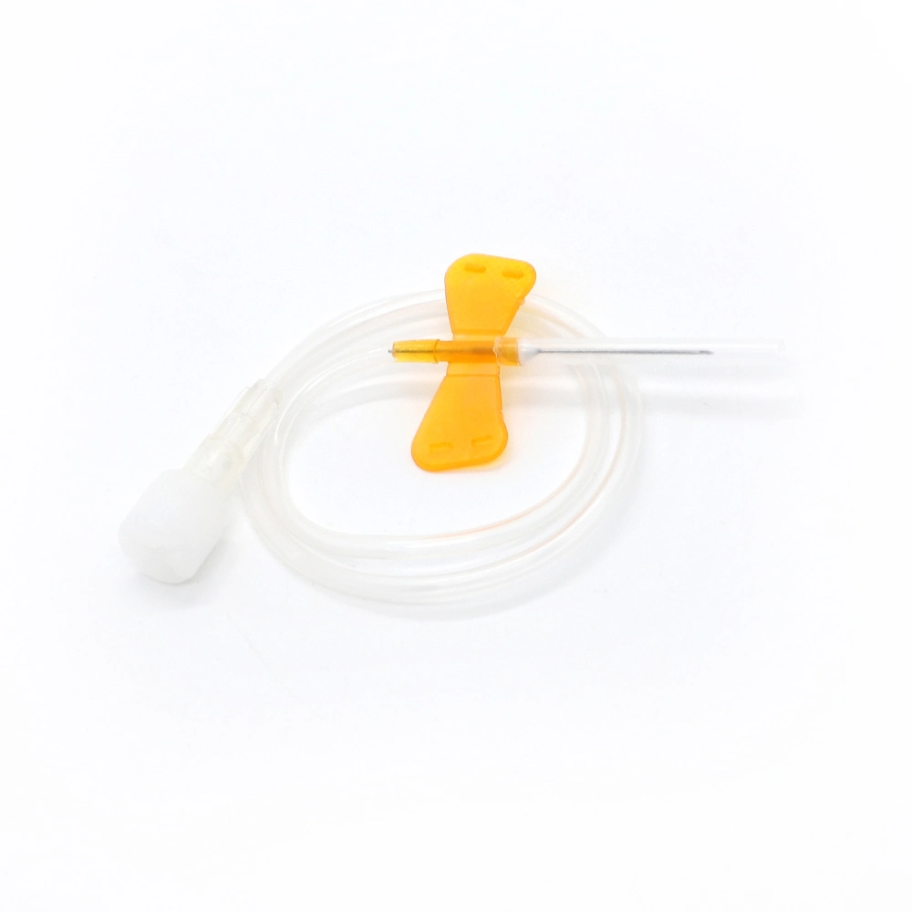 Medical PVC stérile jetable en acier inoxydable d'emballage en vrac aiguille hypodermique d'aiguille pour injection intraveineuse