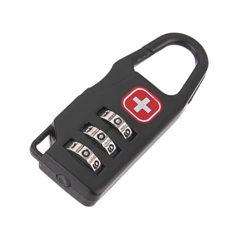 3 Digits Zinc Alloy Luggage Travel Lock