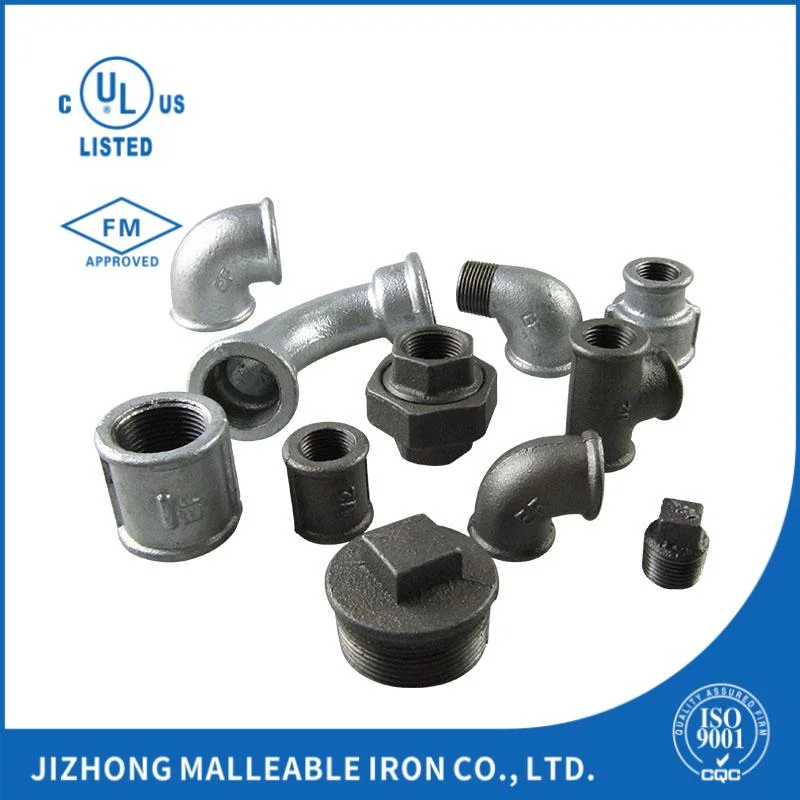 UL&FM Black/Gi Pipe Fittings Conical Joint Unions Iron to Iron