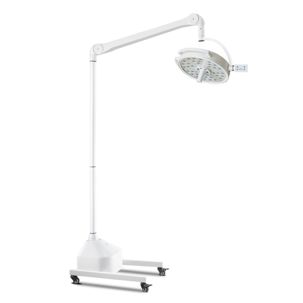 Mobile Floor Standing Medical Examination Light Surgical Operating Lamp