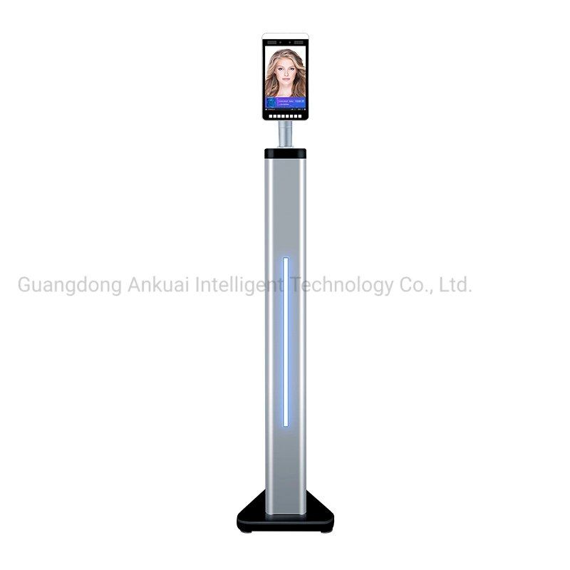 Access Control Face Recognition Terminal Temperature Measuring Machine Detection with Fever Sensor