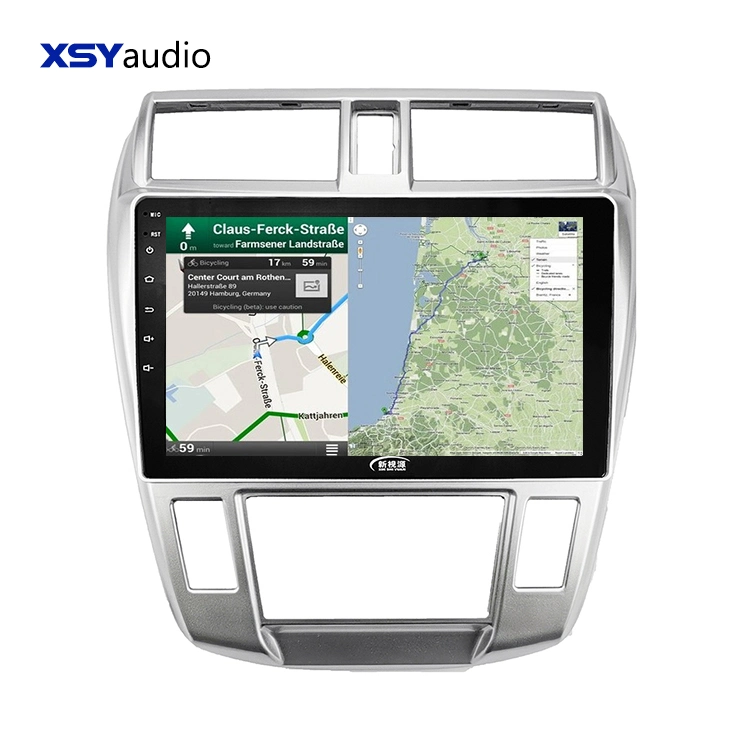 عرض المصنع نظام ملاحة السيارات T1206 هوندا سيتي أتوماتيكي إير تكييف 08-14 Android Auto Navigation مع جودة موثوقة