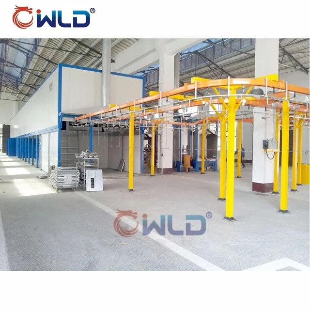 Wld Manufacturer China Metal Coating Mechinery Production Powder Coating Line