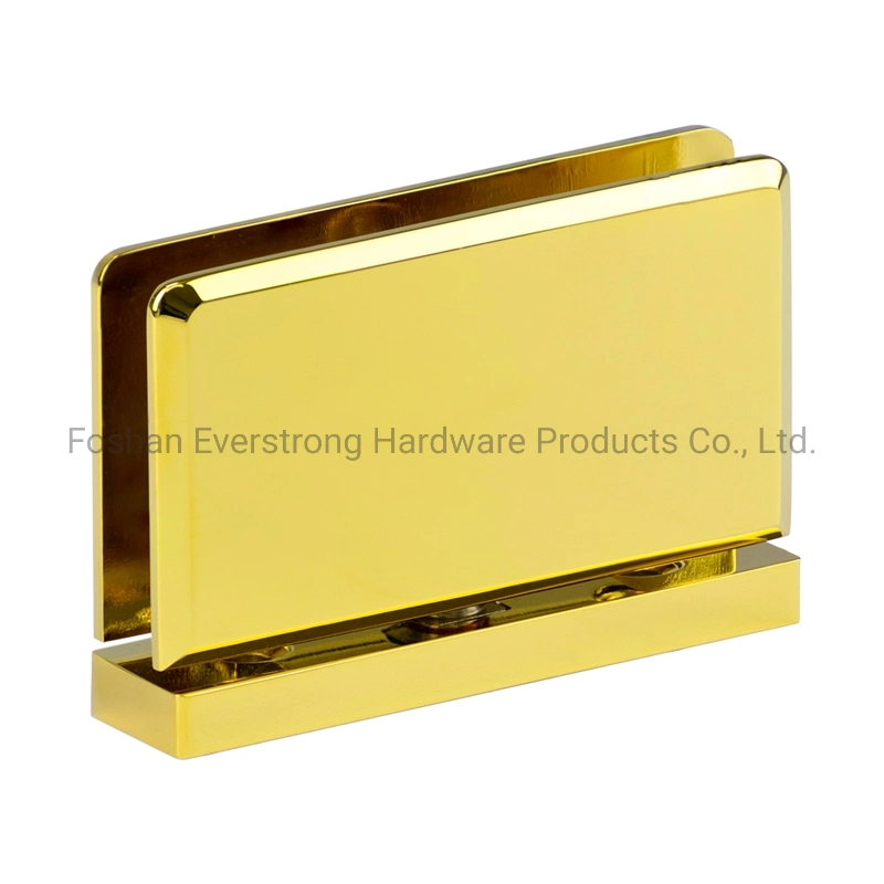 Bathroom Solid Brass Adjustable Frameless Glass Shower Screen Door Hardware Pivot Hinge