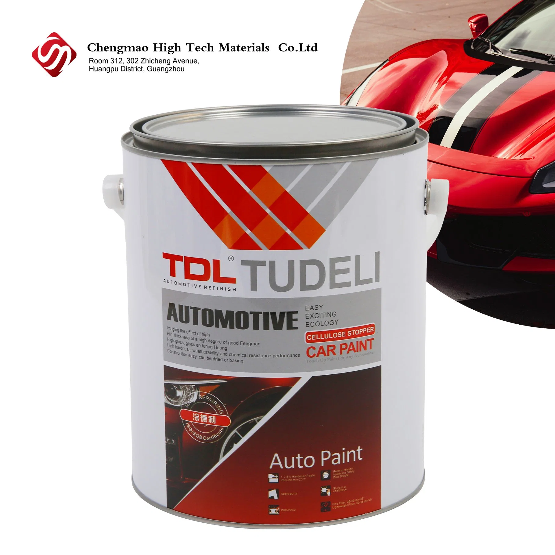 Color Spray Paint Auto Body Paint From Car Paint Automotive Refinishing Factory Hot Sales All Over The World