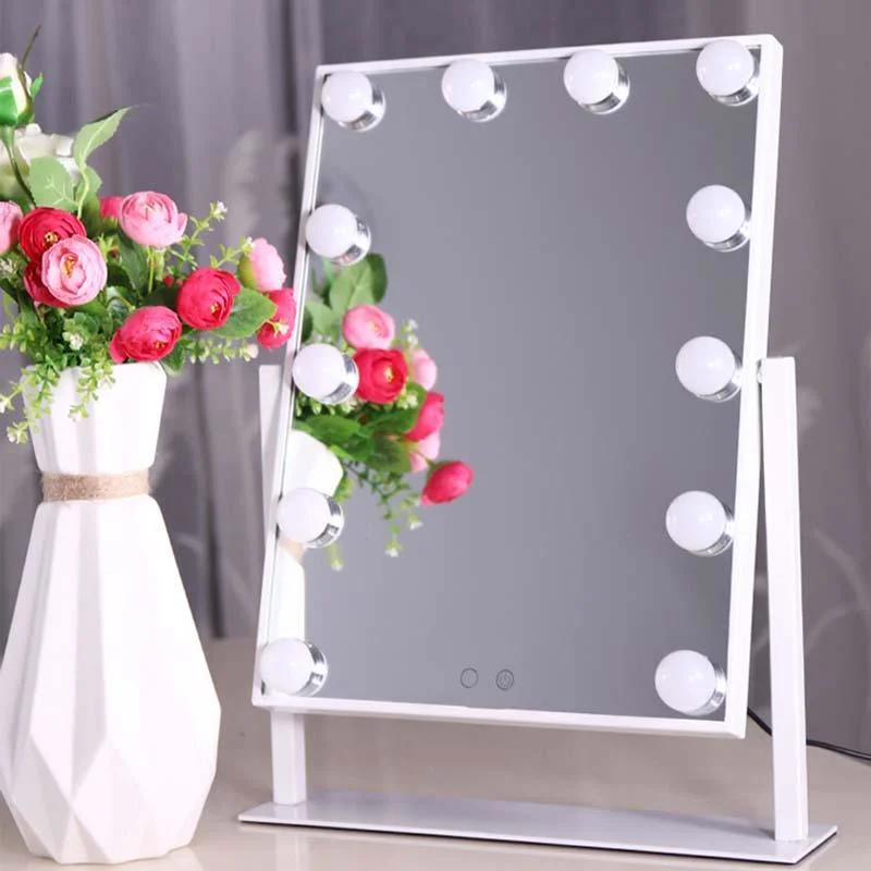 Ordinateur de bureau LED Beauté miroir de maquillage pour les cosmétiques