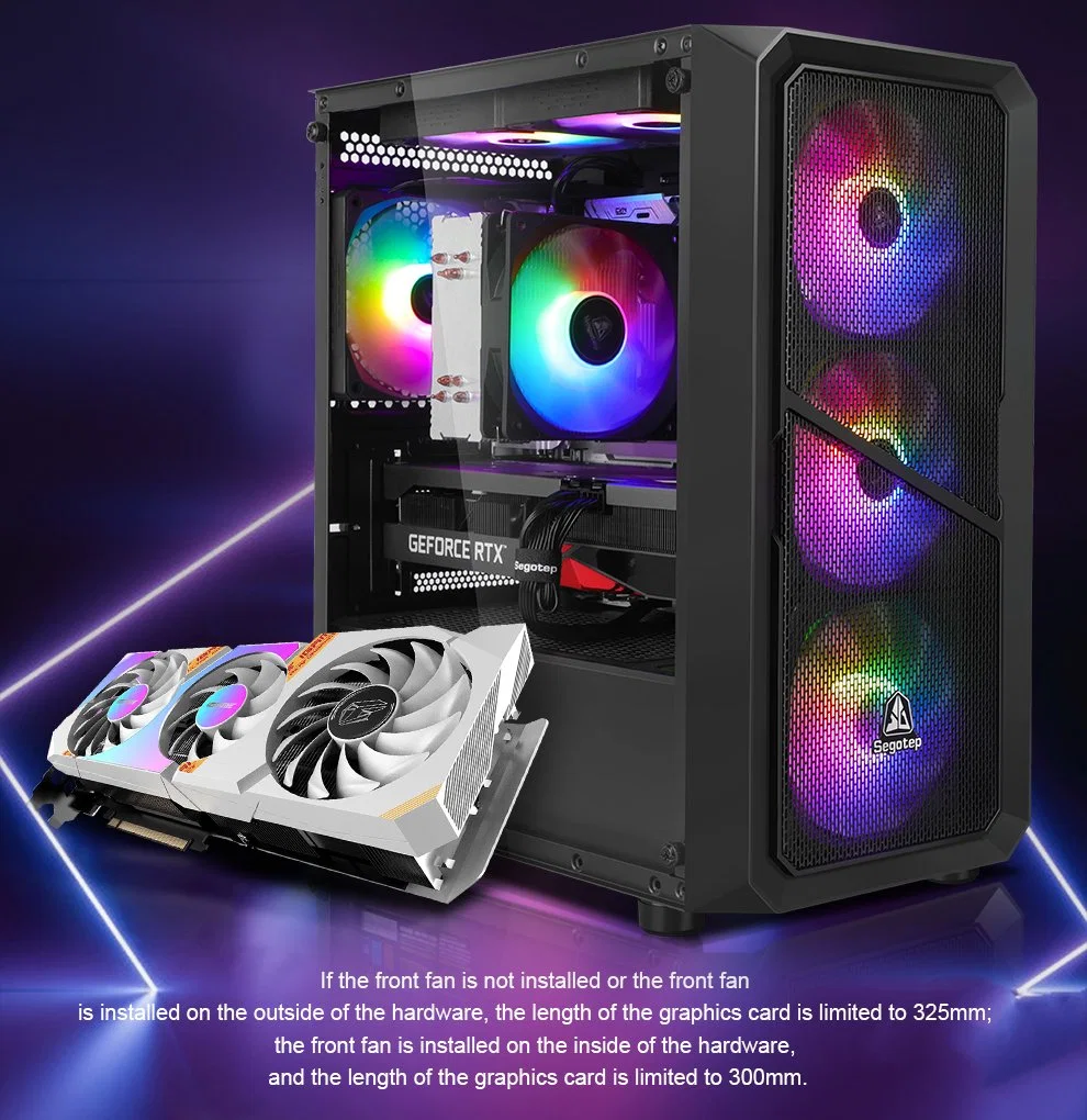 Segotep Cyber S1 New Arrival Middle Matx Itx Mesh Computer Case