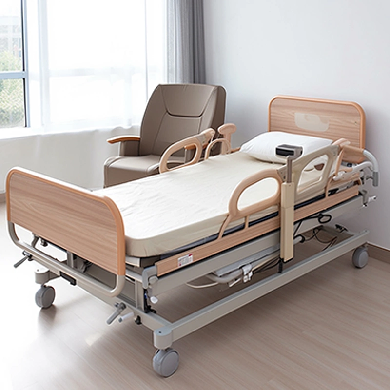 China equipos hospitalarios CAD bloquea la sala de pacientes de la estta de atención médica Mobiliario de Hospital eléctrico cama médica para la venta