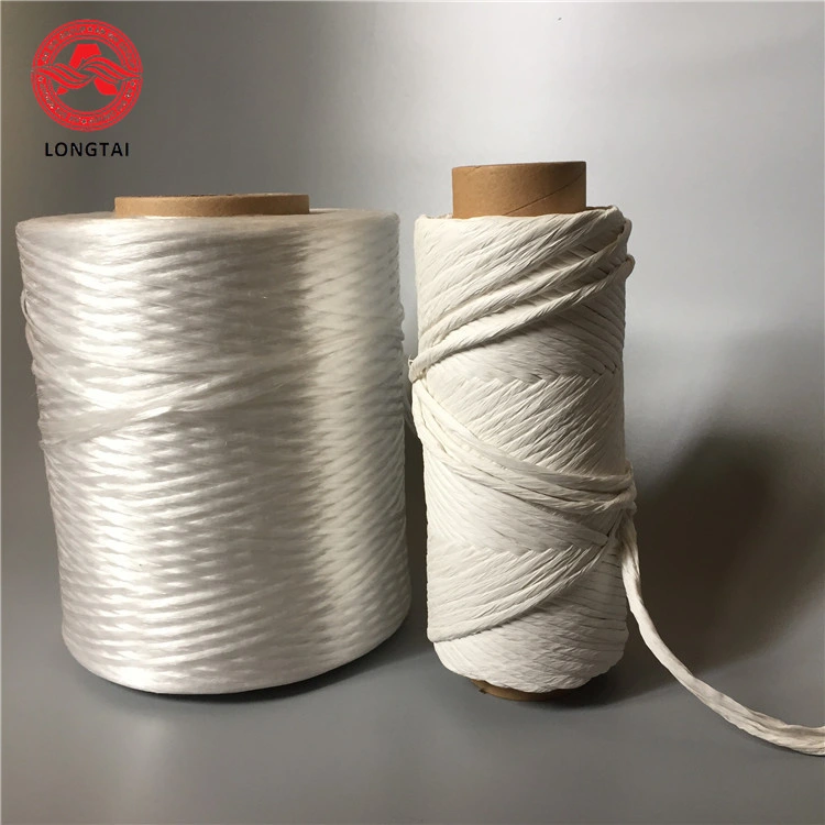 60000d Raw White Polypropylen Twisted /Untwisted Filler Yarn (RoHS)