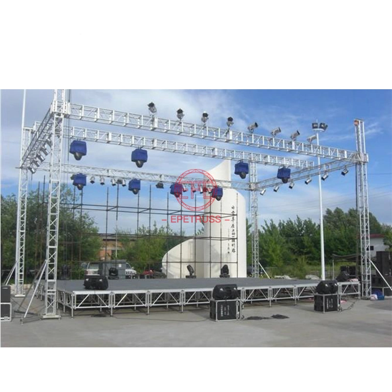 Aluminium Stage Swing Truss with Different Type Bolt/Screw Connecting