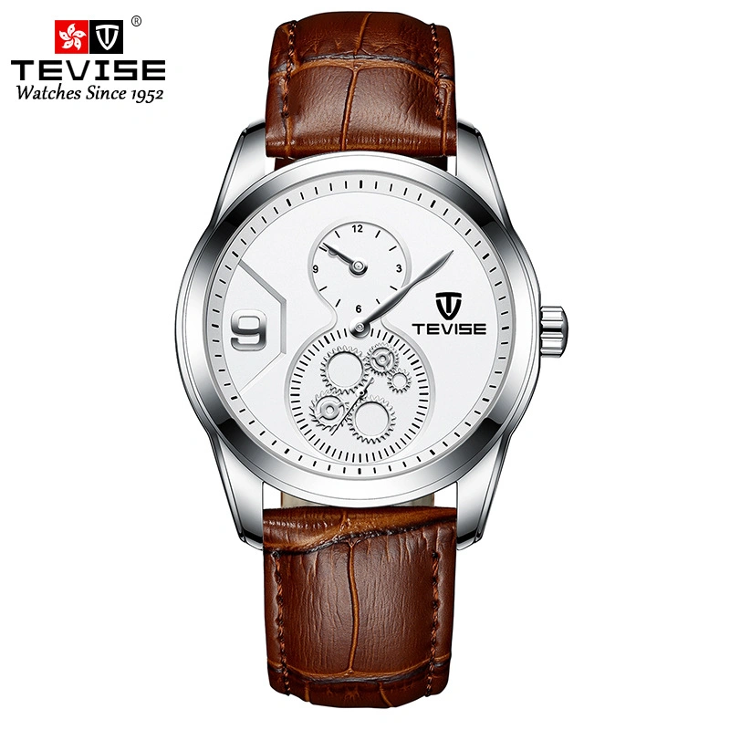 Tevise Watch T873 Automatic Mechanical Mens Watch Luxury Full Steel