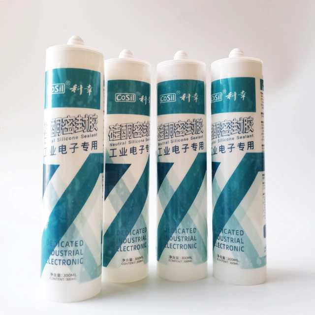 Factory Direct High Performance Waterproof Transparent Gp Acetic Silicone Selant Adhesive for Glass Kitchen Window