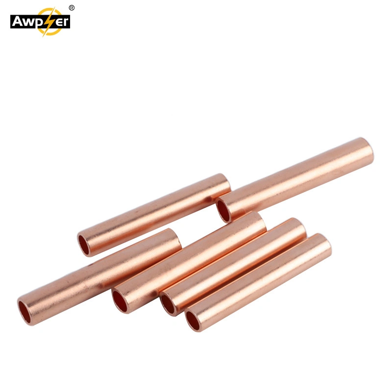 Gtg Series Electric Tube Lug Cable Copper Pipe Connectors