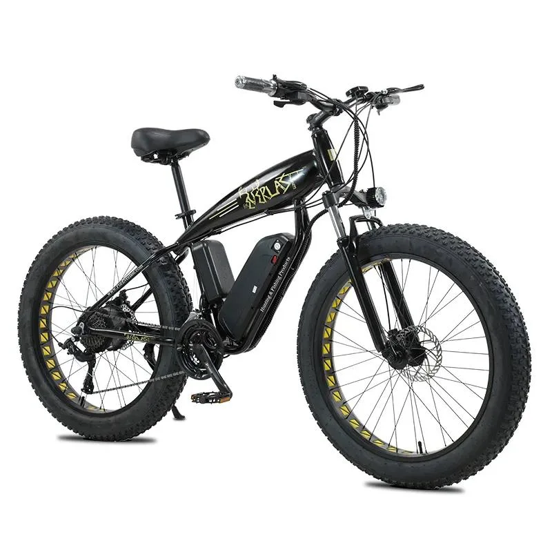 26*4.0 de 750 W de potencia eléctrica de los neumáticos de grasa E Bicicleta de Montaña y la nieve bicicleta/Bicicleta eléctrica con CE